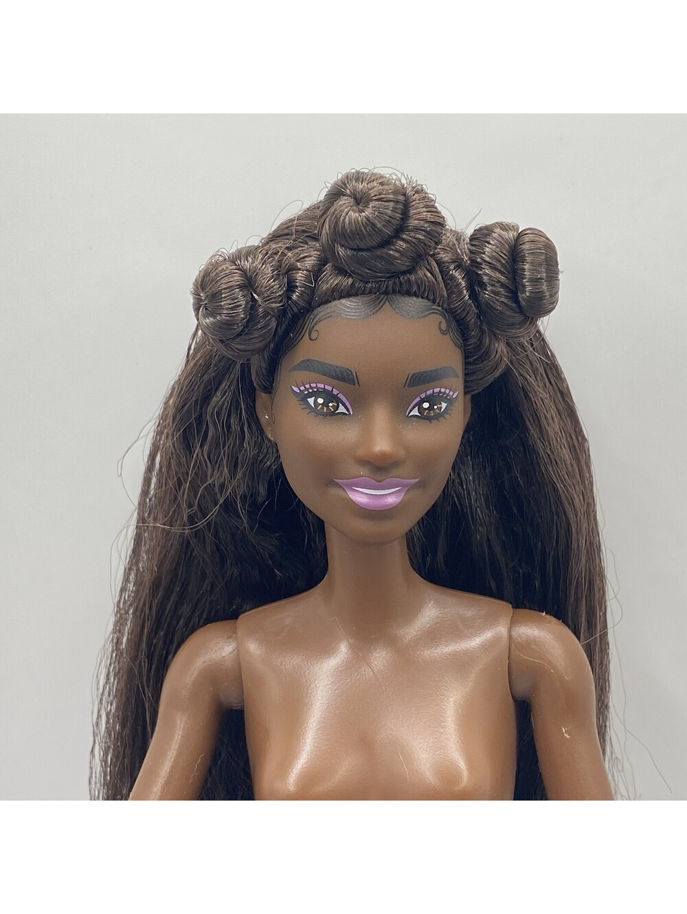 Nude Articulated AA Barbie Extra-Doll  Long hair  For OOAK Redress B19